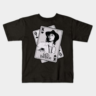 Retro Gato Barbieri Card Style Kids T-Shirt